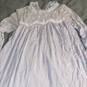 Purple ish Gray dress